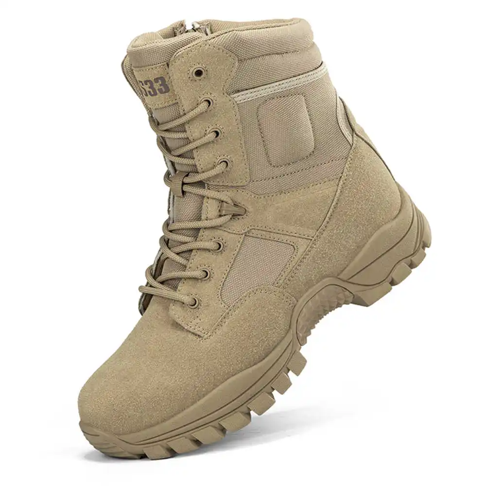 Tech Accessories Brands - Nonslip Genuine Leather Hiking Boots Designer