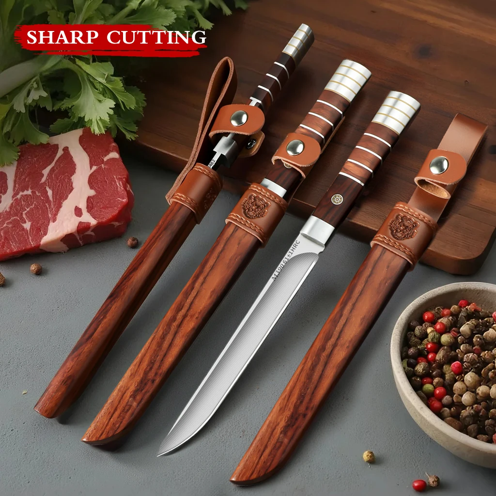 High Tech Kitchen Accessories - 1/2/3 Straight Blade Kitchen Knife Set,