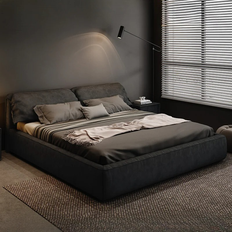 Tech Queen - Tech Cloth Frame Simple Double Bed