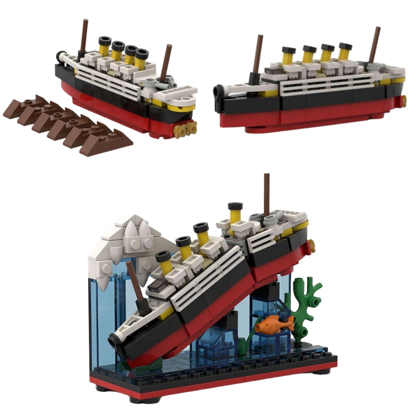 Tech Diving Accessories - Titanic Break In Half With Case
