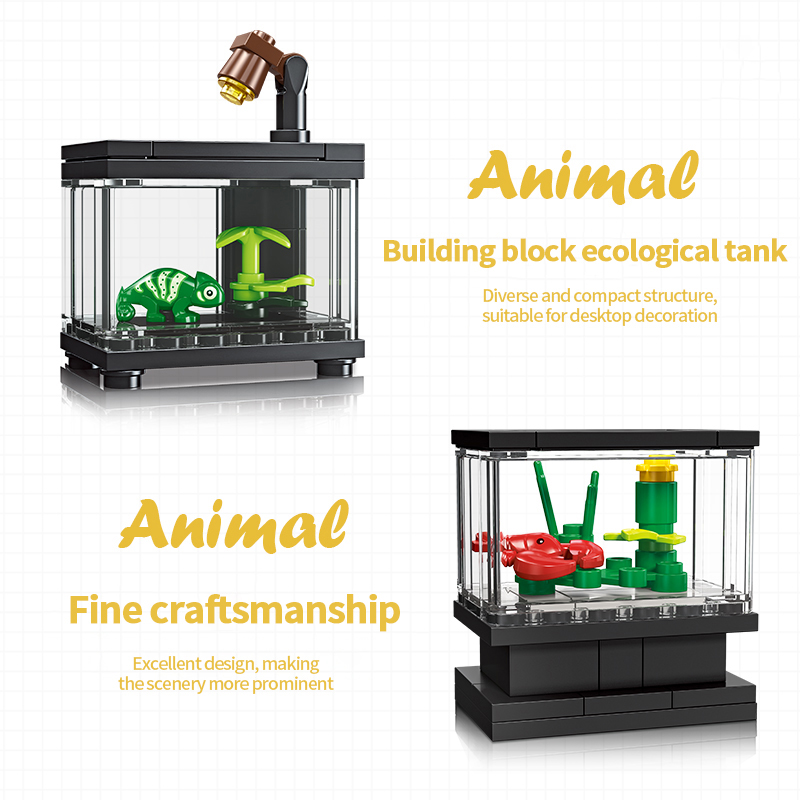 Fish Tank Building Blocks Set  - Tech Diving Accessories 评论和价格