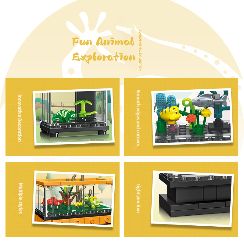 Fish Tank Building Blocks Set  - Tech Diving Accessories 评论和价格
