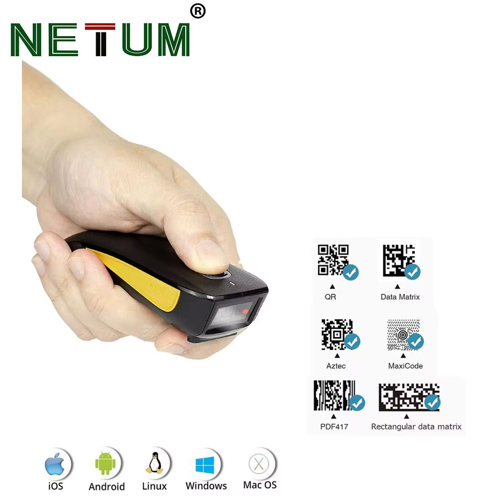 NETUM C750 Bluetooth 2D Barcod - Document Scanner Portable 评论和价格