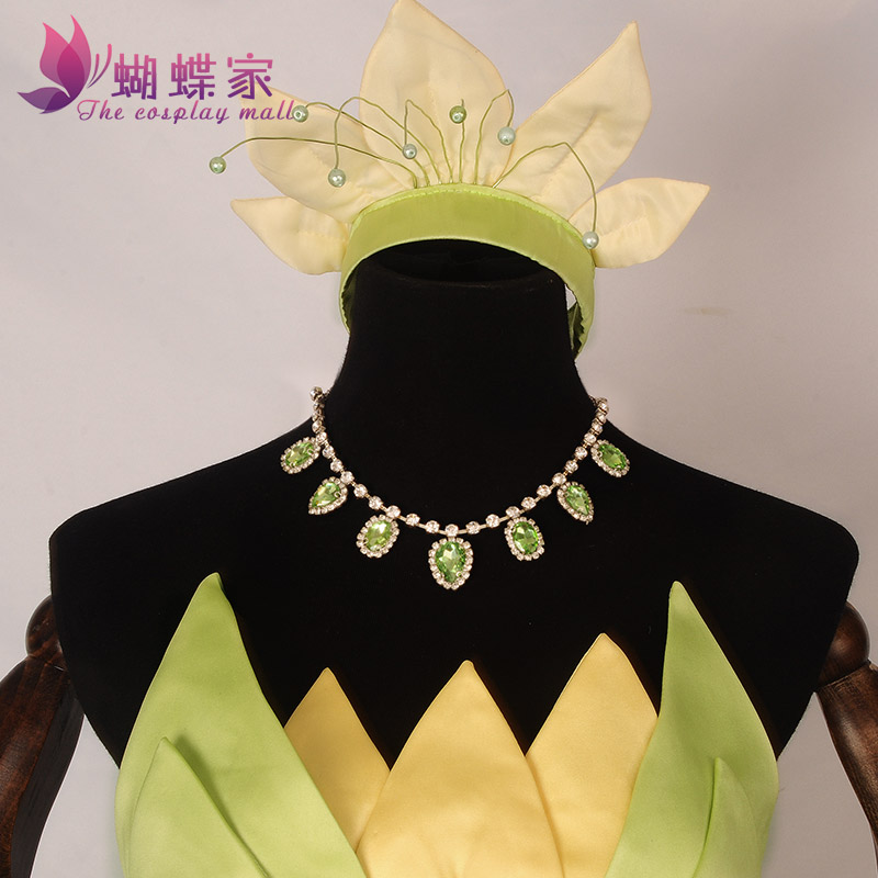 Princess Tiana Dress Cosplay C - Tech Accessories Women 评论和价格