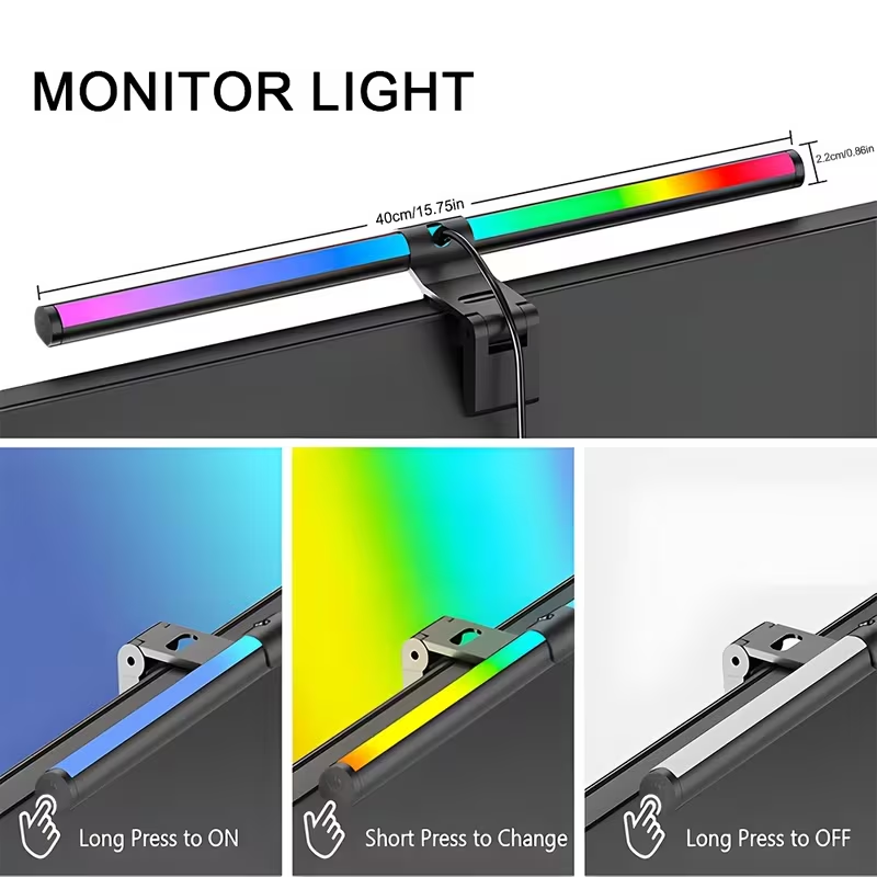 LED Monitor Light Bar With Rem - Monitor Light Bar 评论和价格