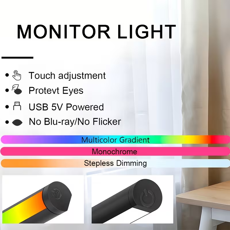 LED Monitor Light Bar 30cm 40c - Monitor Light Bar 评论和价格