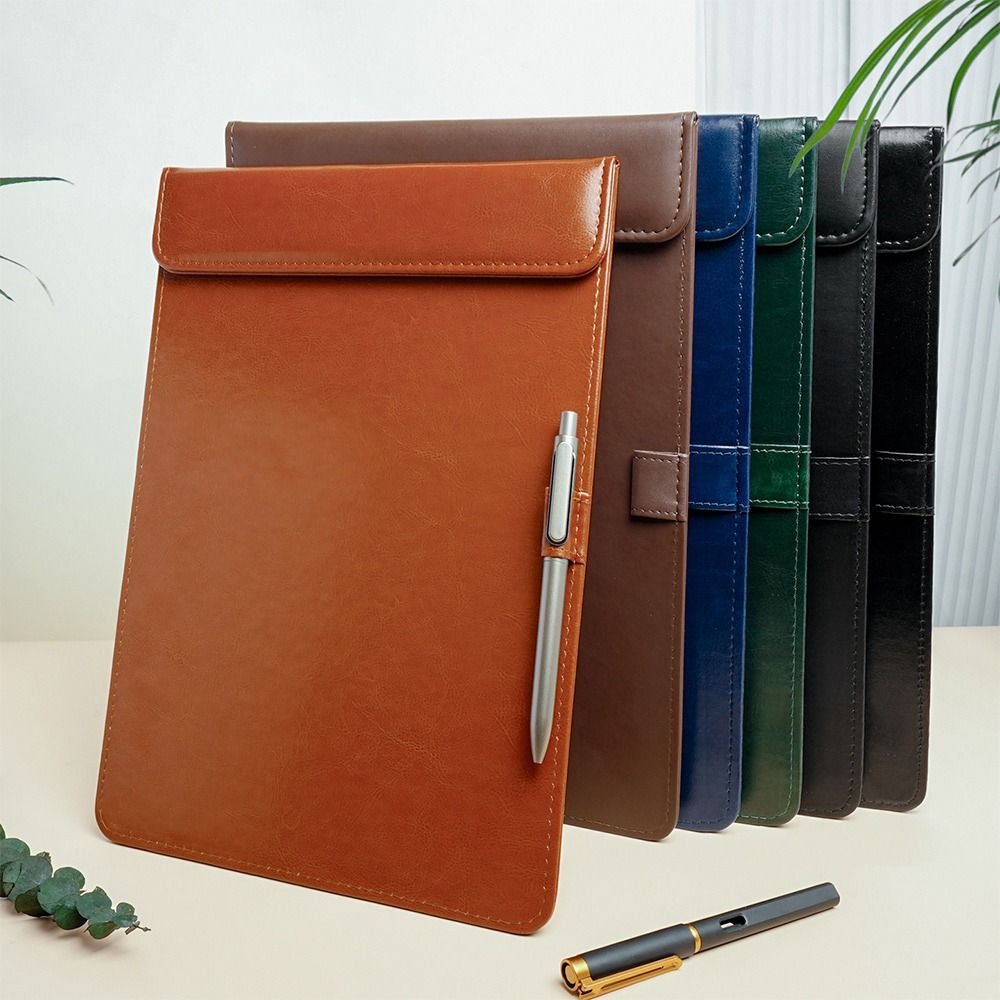 Portable PU Leather Writing Cl - Document Scanner Portable 评论和价格