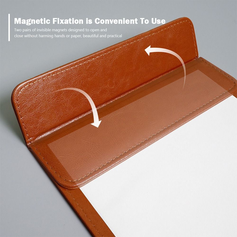 Portable PU Leather Writing Cl - Document Scanner Portable 评论和价格