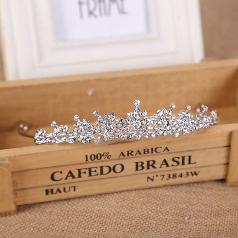 Crystal Wedding Bridal Tiara H - Tech Accessories Women 评论和价格