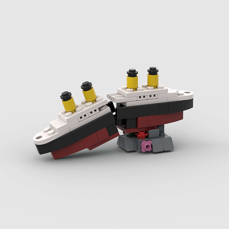 Mini RMS Titanic Sank Ship Mod - Tech Diving Accessories 评论和价格