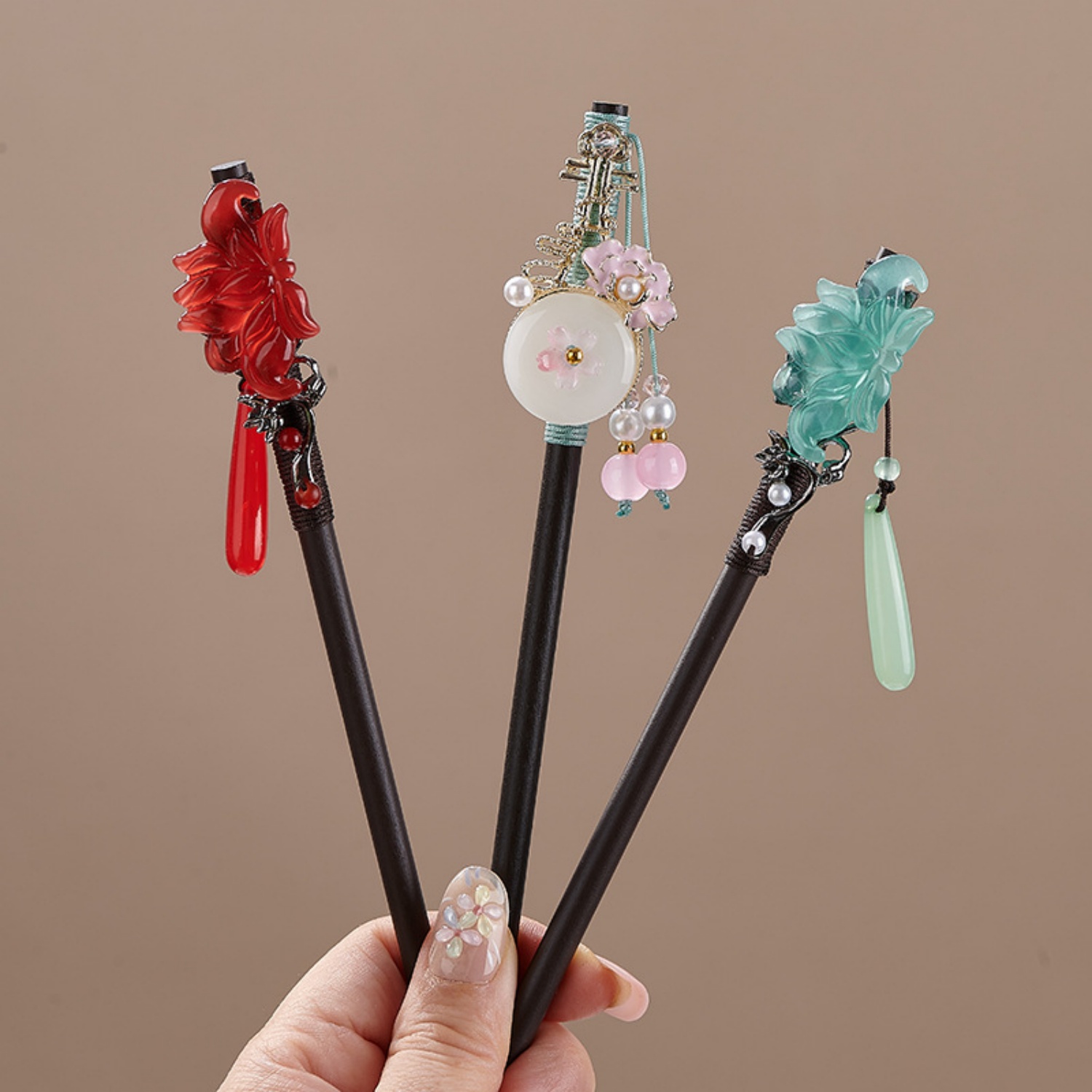 Vintage Flower Hairpin For Wom - Tech Accessories Women 评论和价格