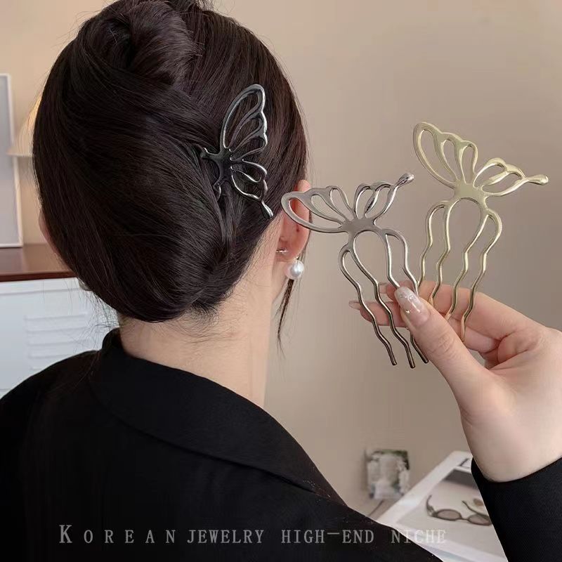 Korean Butterfly U Shape Hair  - Tech Accessories Women 评论和价格