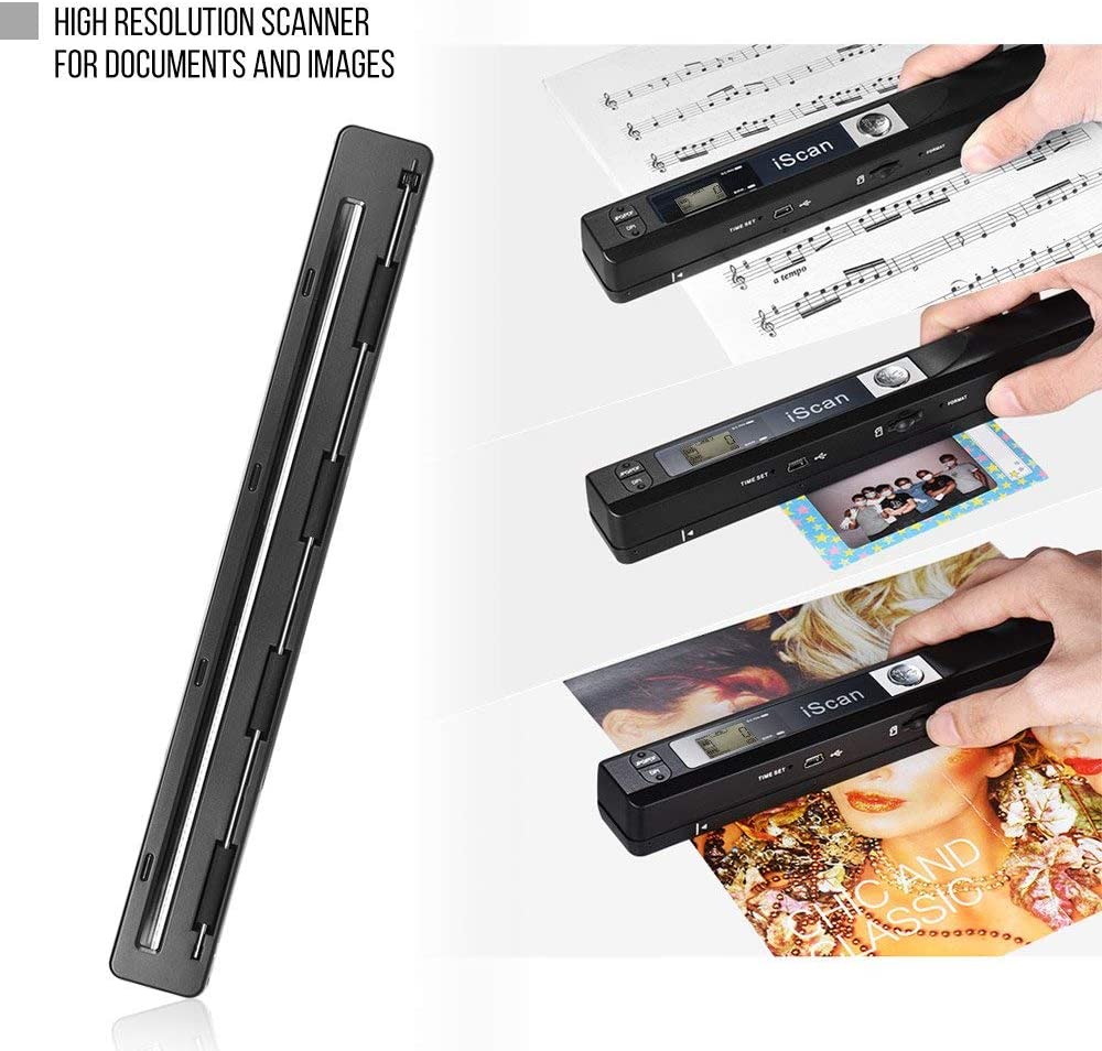 iScan Handheld Scanner A4 Docu - Document Scanner Portable 评论和价格