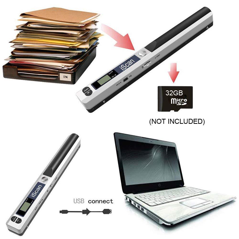 iScan Handheld Scanner A4 Docu - Document Scanner Portable 评论和价格