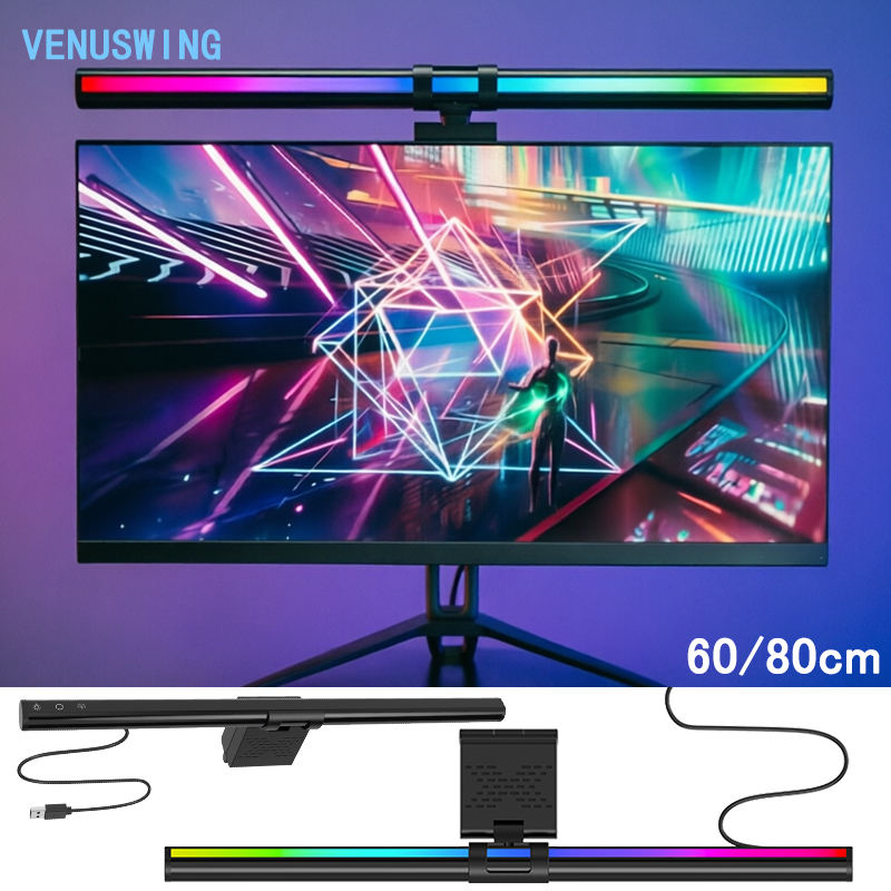 RGB Light 60/80cm Game Atmosph - Monitor Light Bar 评论和价格
