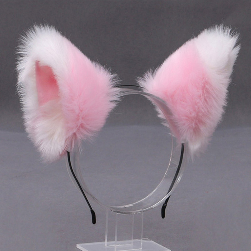 Fluffy Fox Cat Ear Plush Headb - Tech Accessories Women 评论和价格