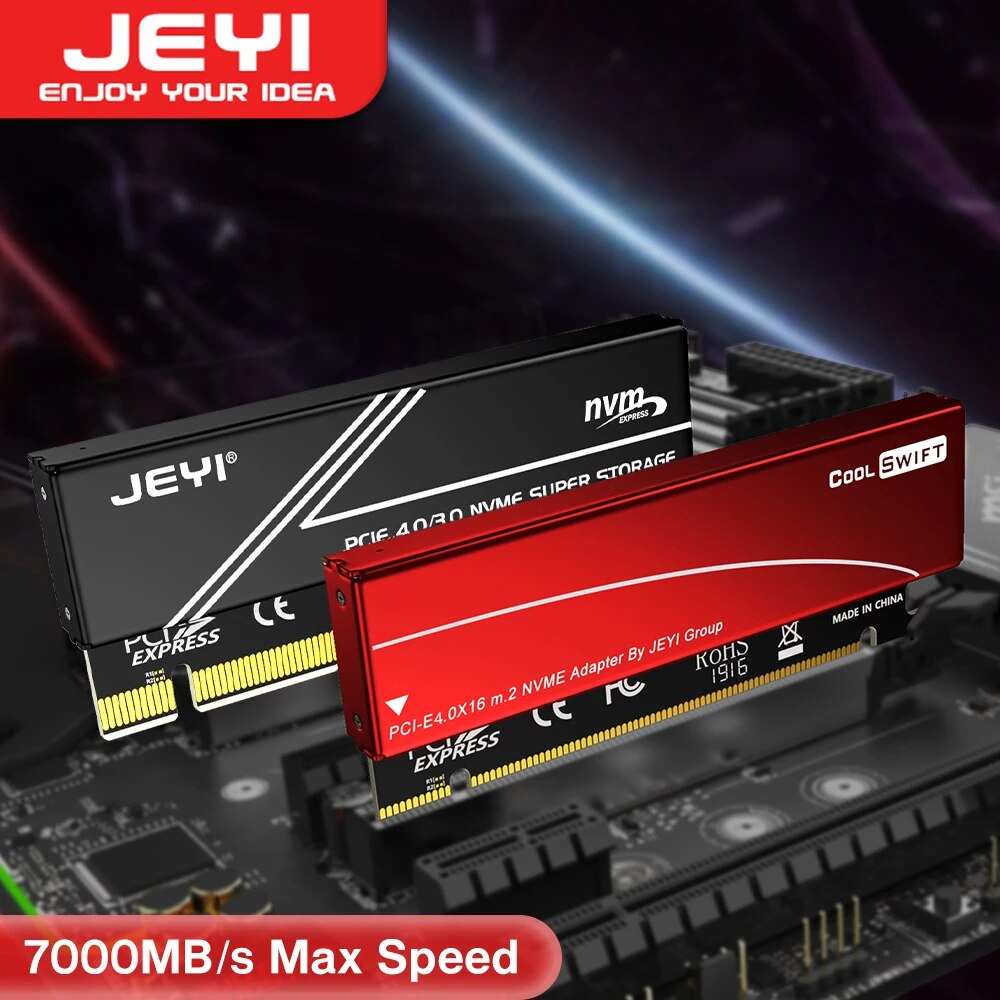 JEYI M.2 NVME To PCIE 4.0 X16  - Samsung Ssd 980 Pro 评论和价格