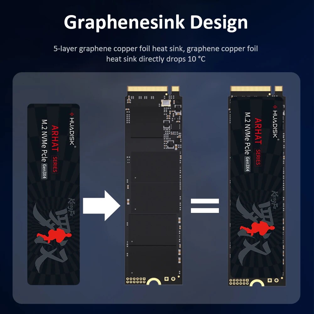 HUADISK M2 NVME 128GB 256GB 51 - Samsung Ssd 980 Pro 评论和价格