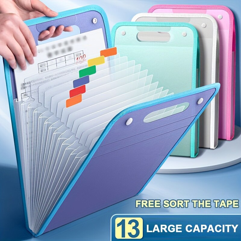 13 Pocket File Folders Portabl - Document Scanner Portable 评论和价格