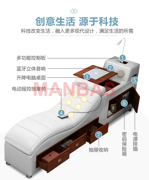 King/Queen Size Multifunctiona - Tech Queen 评论和价格