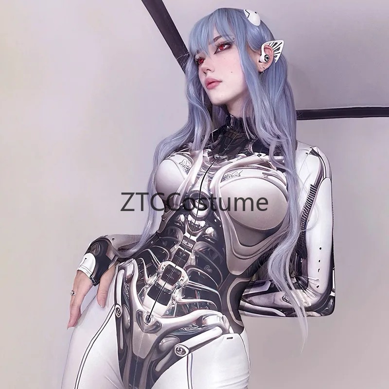 3D Printed Cosplay Bodysuit Y2 - Tech Accessories Women 评论和价格