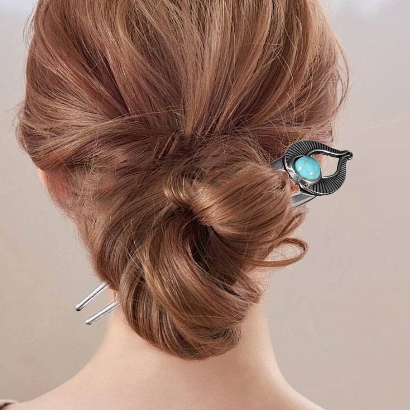 Egypt Turquoise U Shape Hair F - Tech Accessories Women 评论和价格